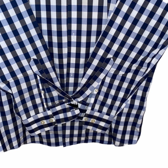 Banana Republic XL Men’s Oxford Grant Fit Plaid - Picture 3 of 12